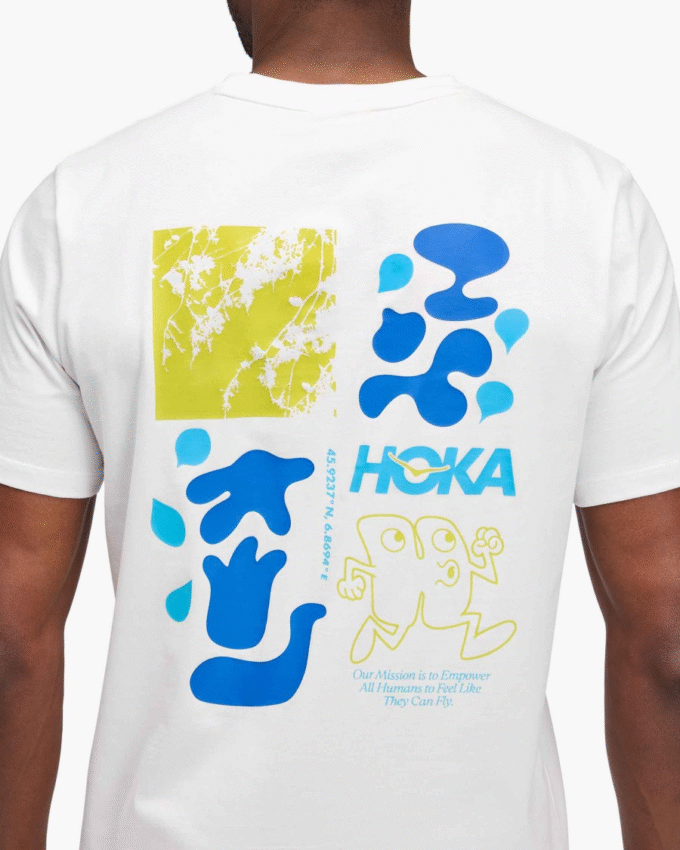 HOKA Kolaj Kısa Kollu Tişört