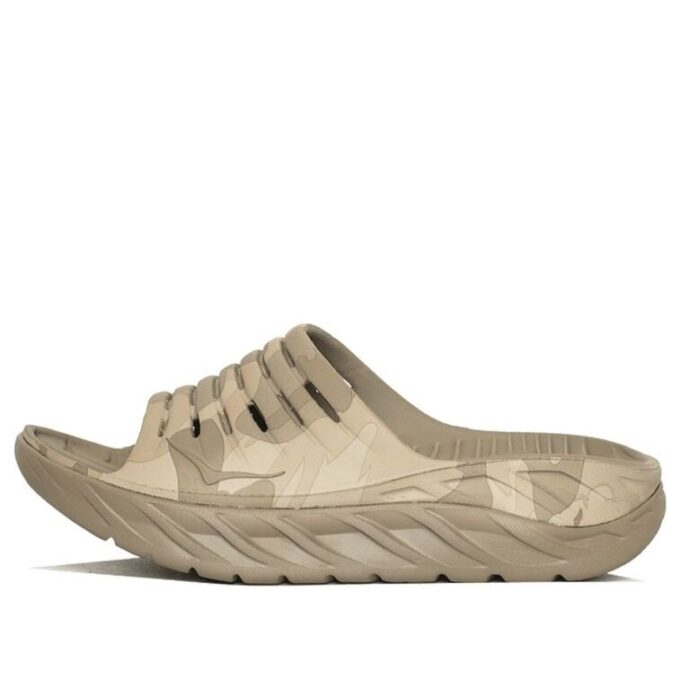 Ora Recovery Slide ‘Dune Oxford Tan’