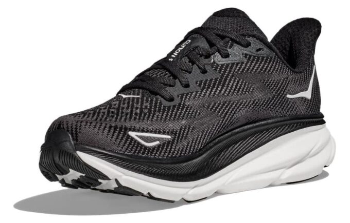 (WMNS) Clifton 9 Geniş ‘Siyah Beyaz’