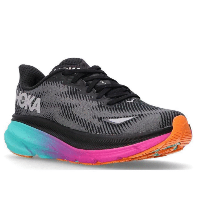 (WMNS) Clifton 9 Gore-Tex ‘Siyah Elektrik Aqua’